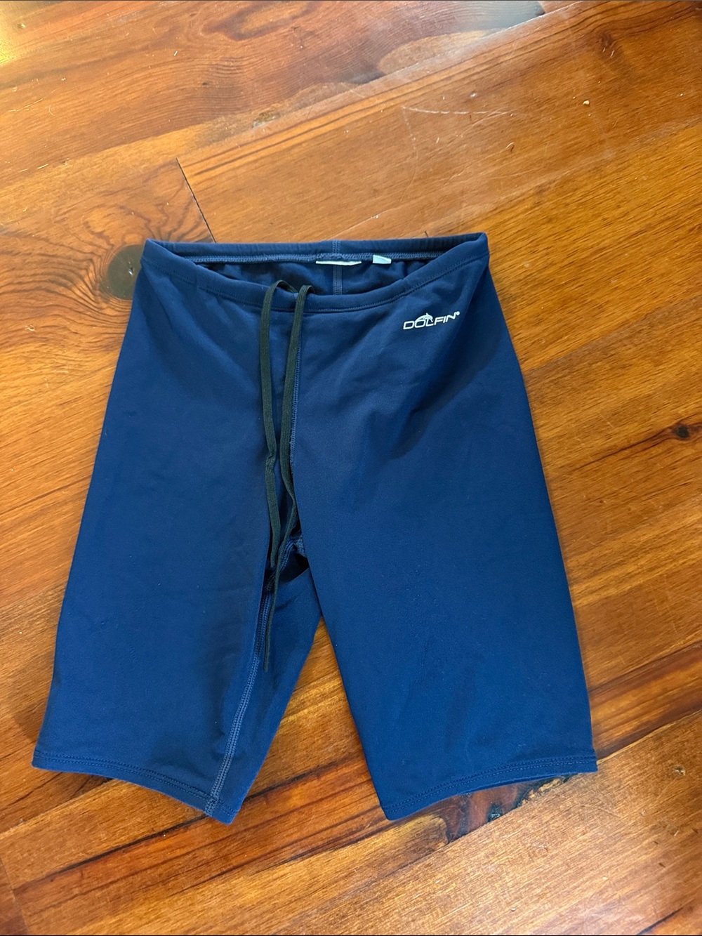 Dolfin Boys Youth Size 26 Dark Blue Competitive Jammer Swim Briefs (size 12)